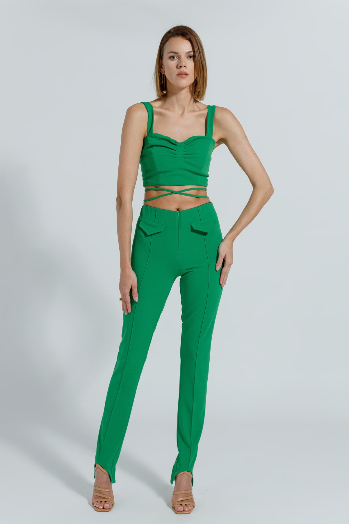 Pantalon verde Energy Confident Concept Store