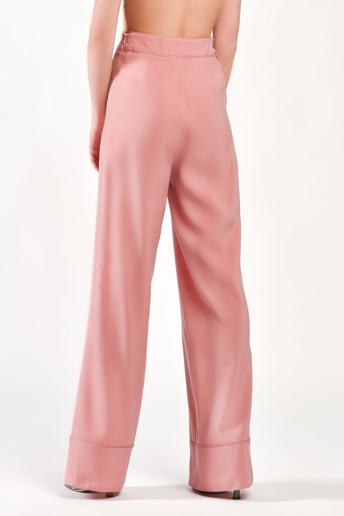 Pantaloni lejeri roz