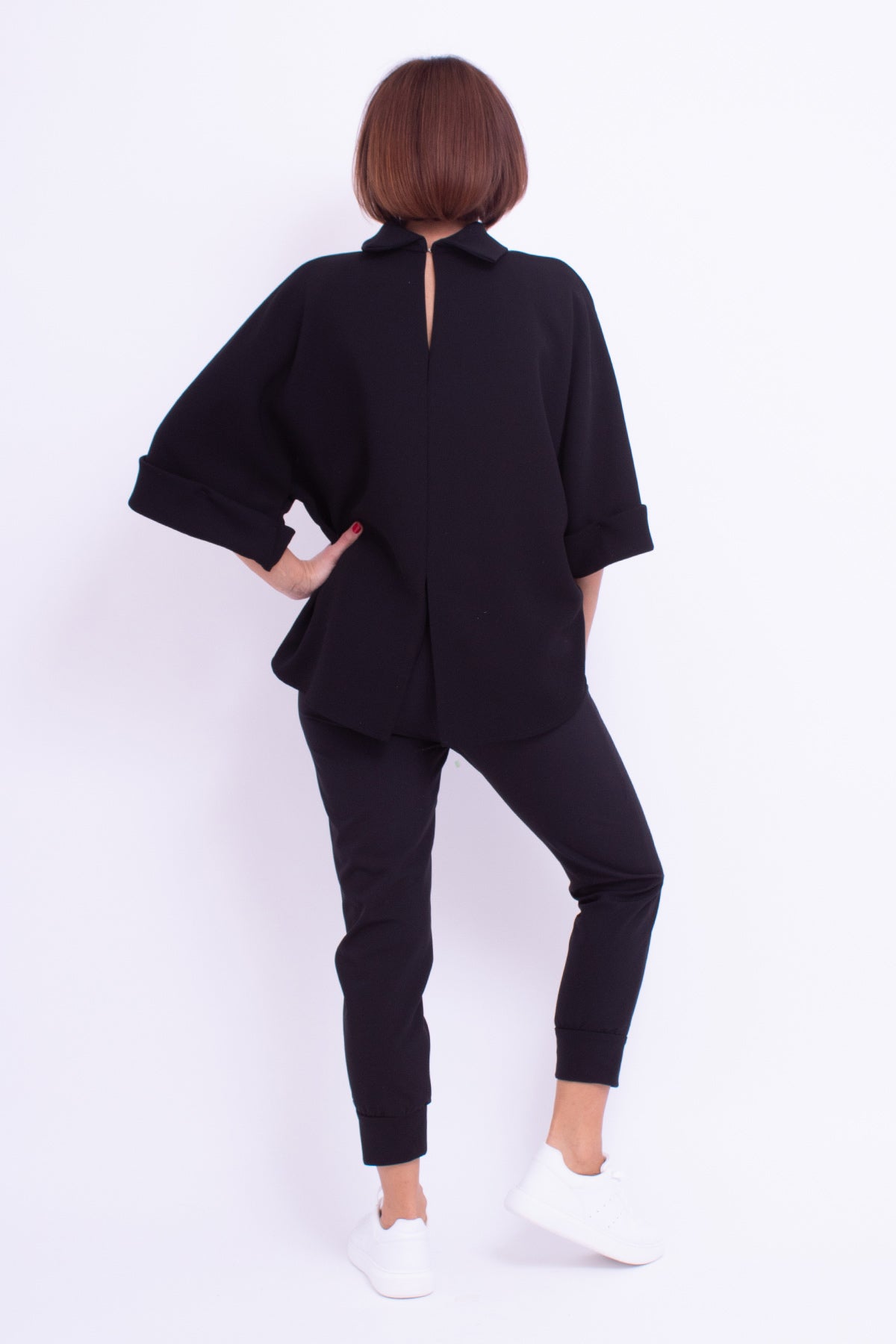 Pantaloni cu betelie elastica Confident Concept Store