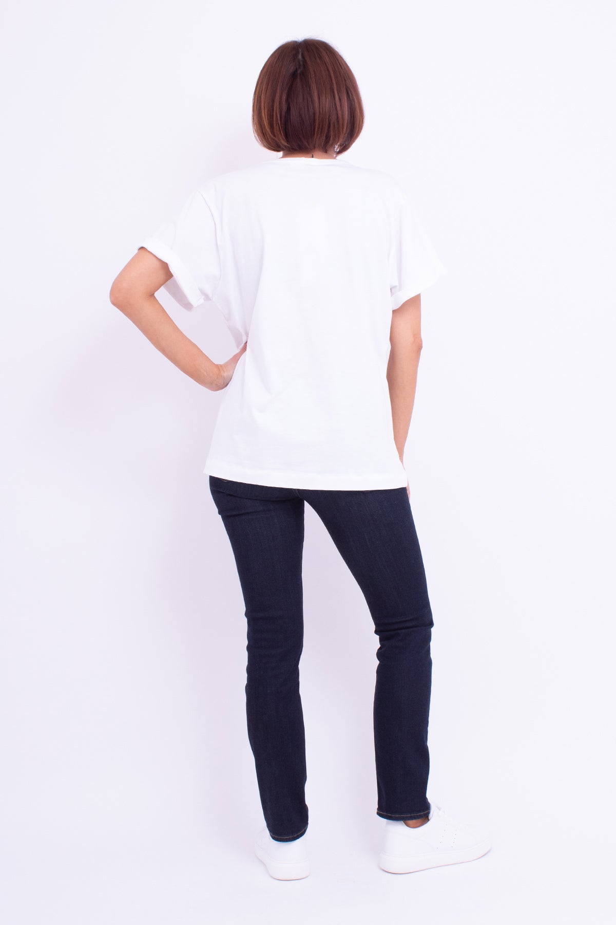 Tricou alb SHAPE 3 Confident Concept Store